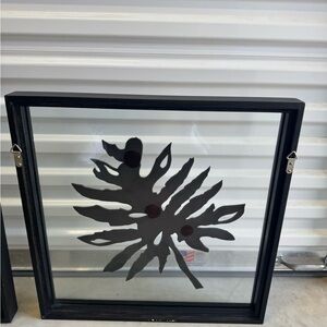 Z Gallerie - Teak wood Framed plant pictures (Set of 2)